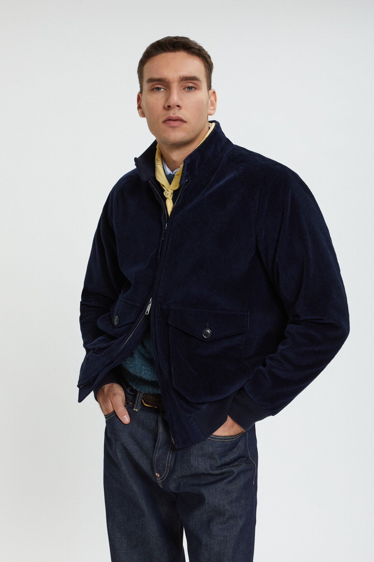 Navy corduroy clearance jacket mens