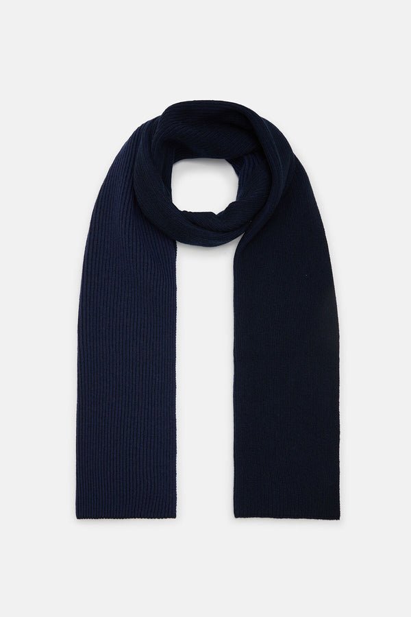 KNITTED WOOL SCARF