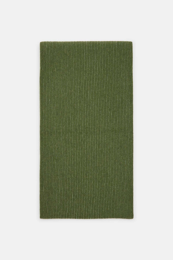 KNITTED WOOL SCARF