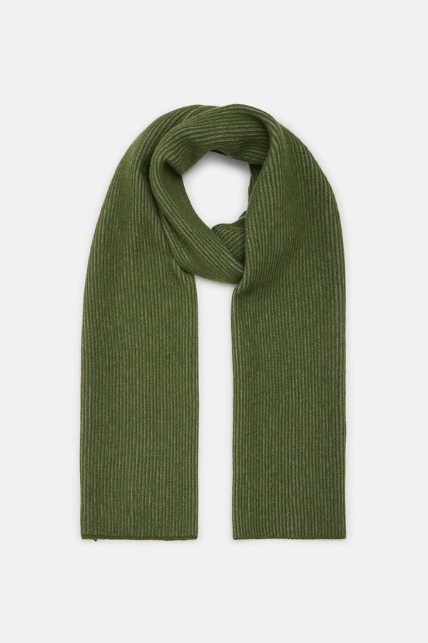 KNITTED WOOL SCARF
