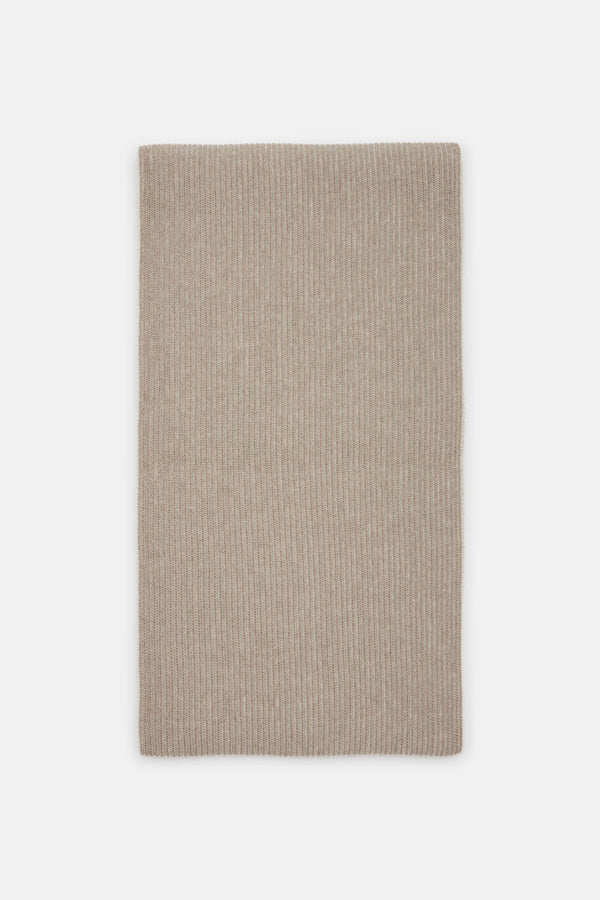 KNITTED WOOL SCARF