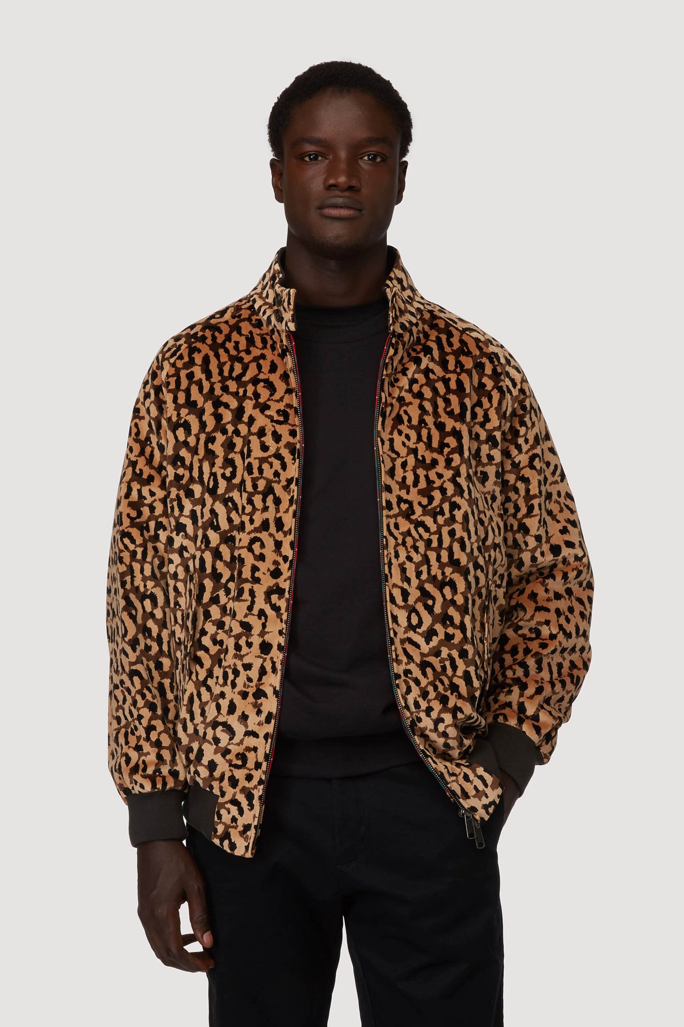 ジャケット・アウター WACKO MARIA LEOPARD VELVET SETUP 2395/96 LEOPARD VELVET JACKET【BROWN】｜WACKO MARIA｜MELTING POT