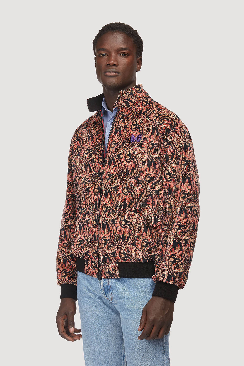 ホシ着用●CODEGRAPHY●CORDUROY INK SYMBOLS VARSITY JACKET BRCPS0839UT2525_1832_BRC_1_102