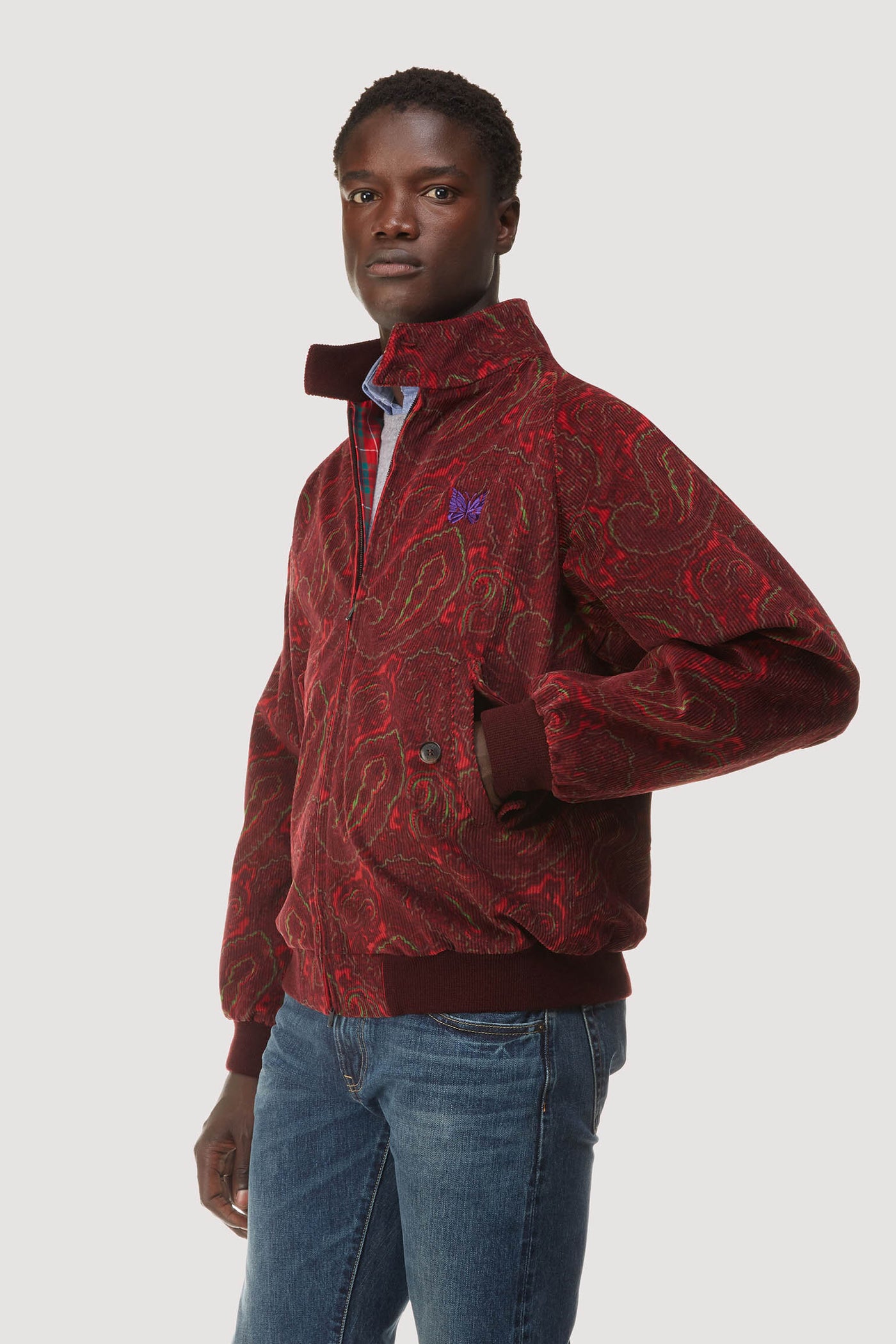 ジャケット・アウター NEEDLES / S.C. CAR COAT - Fur/Paisley Needles S.C. CAR COAT - FUR / PAISLEY – unexpected store