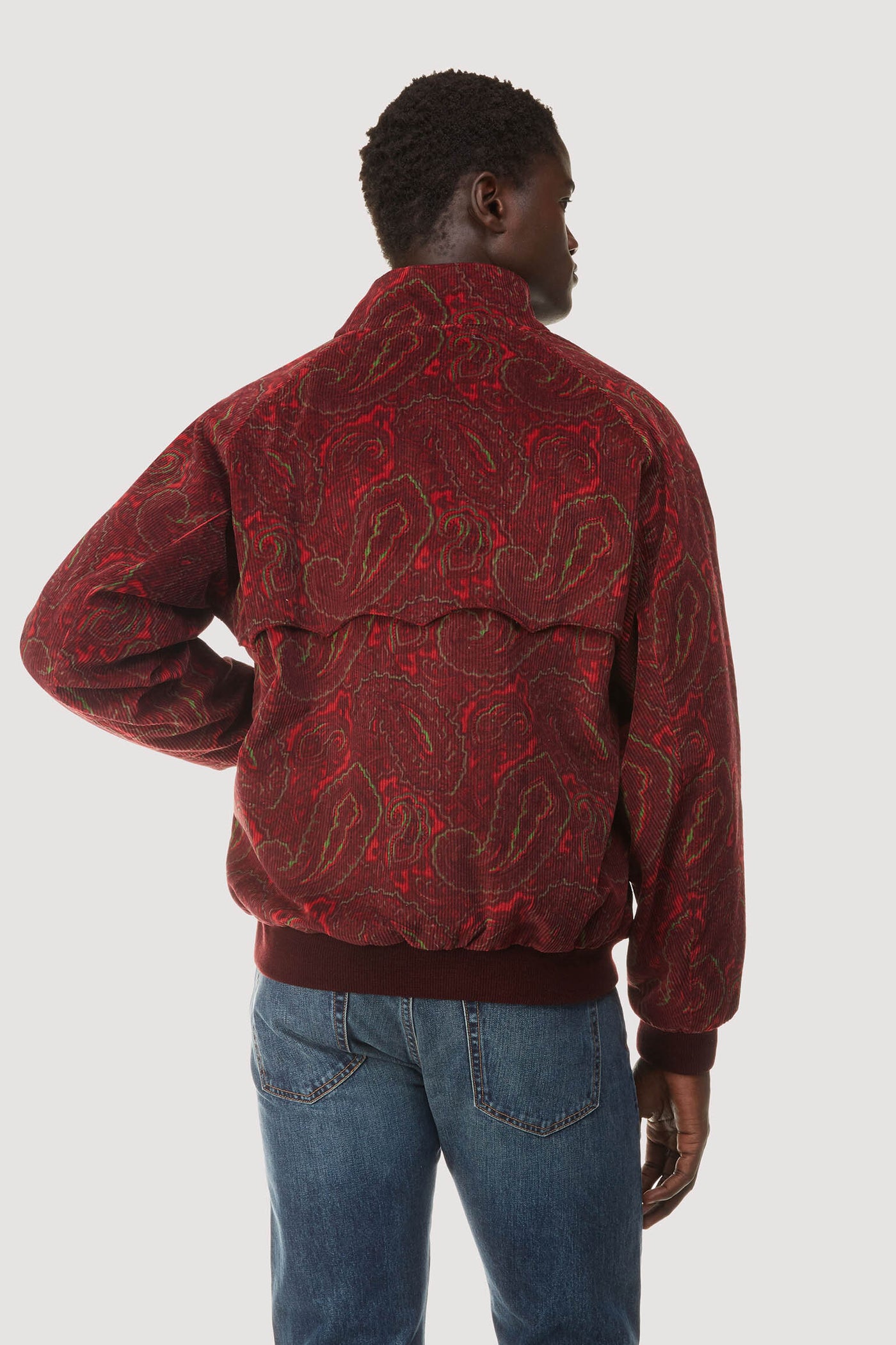 [ KIRSH ]★UNI LETTERING LOGO CORDUROY JACKET BRCPS0839UT2525_5246_BRC_3_140