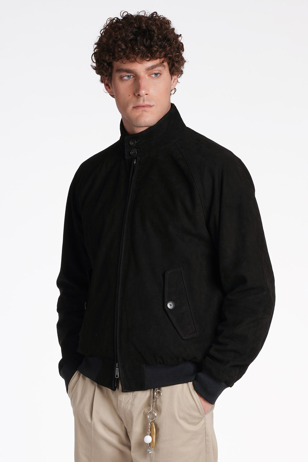 Baracuta G9 ガーメントダイ サイズ40 G9 Suede Black | Baracuta