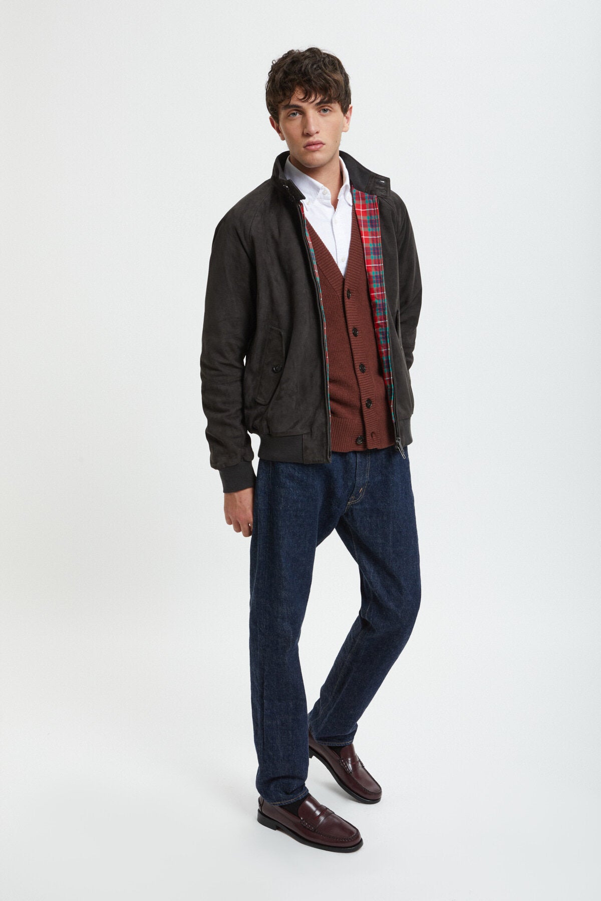 G9 Suede December Sky | Baracuta