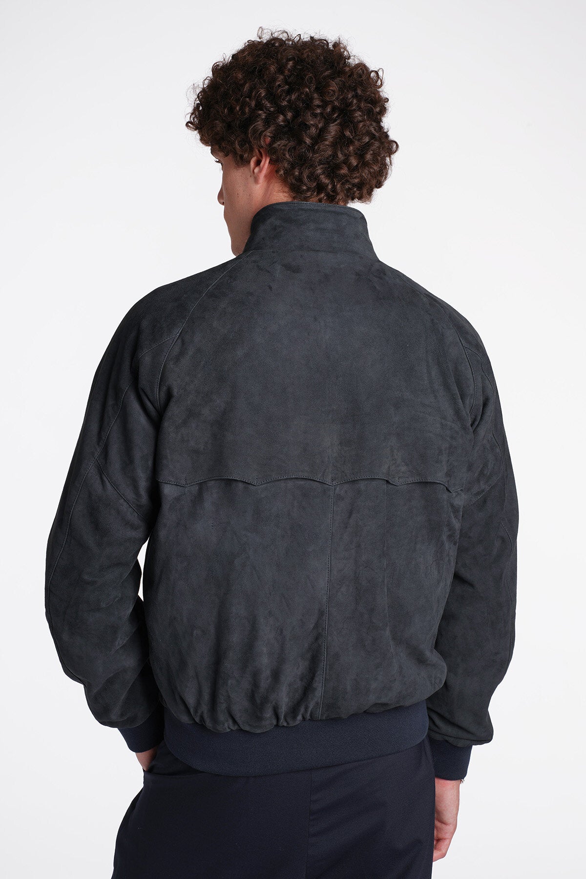 G9 Suede Navy | Baracuta