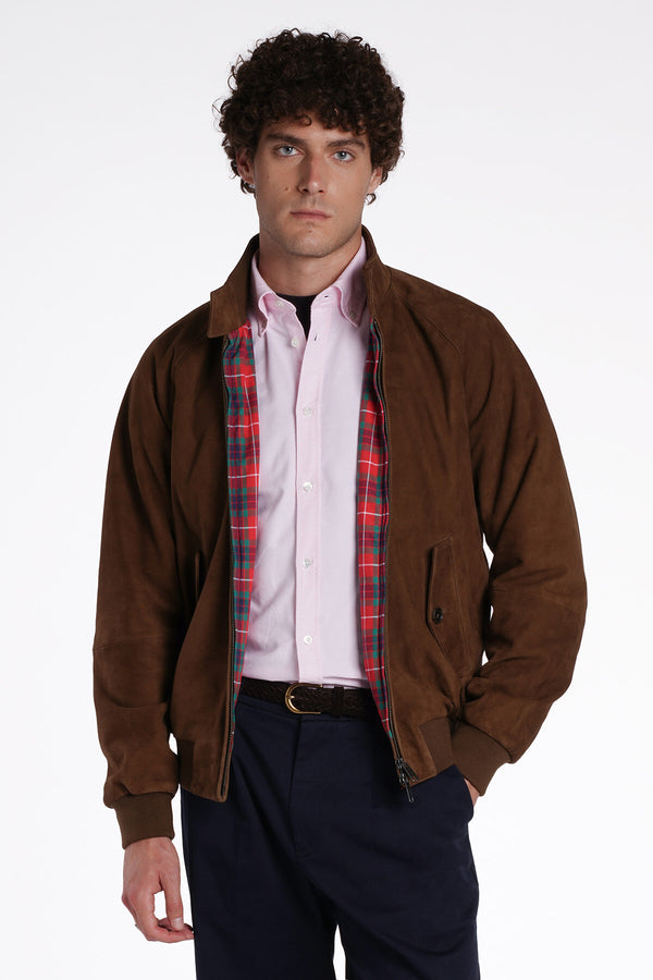 G9 Suede Dark Olive | Baracuta