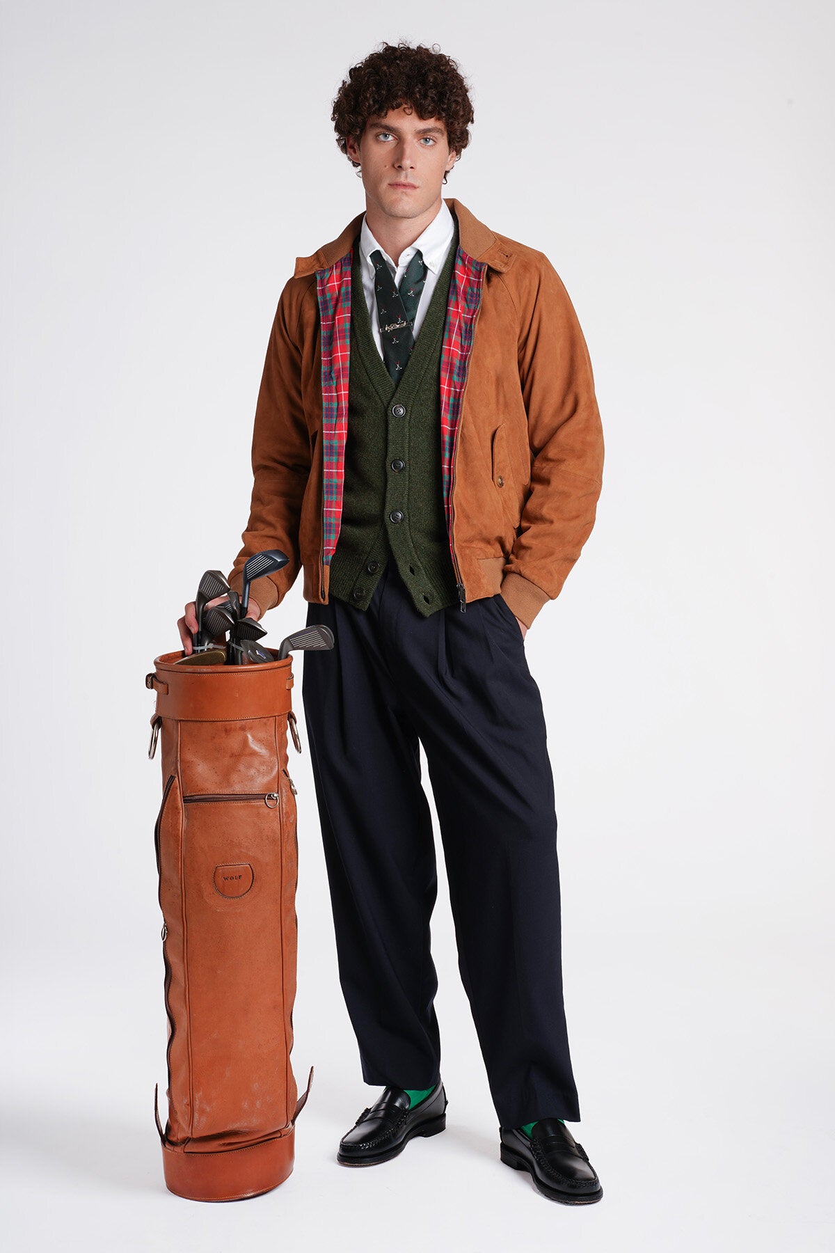 G9 Suede Tobacco | Baracuta