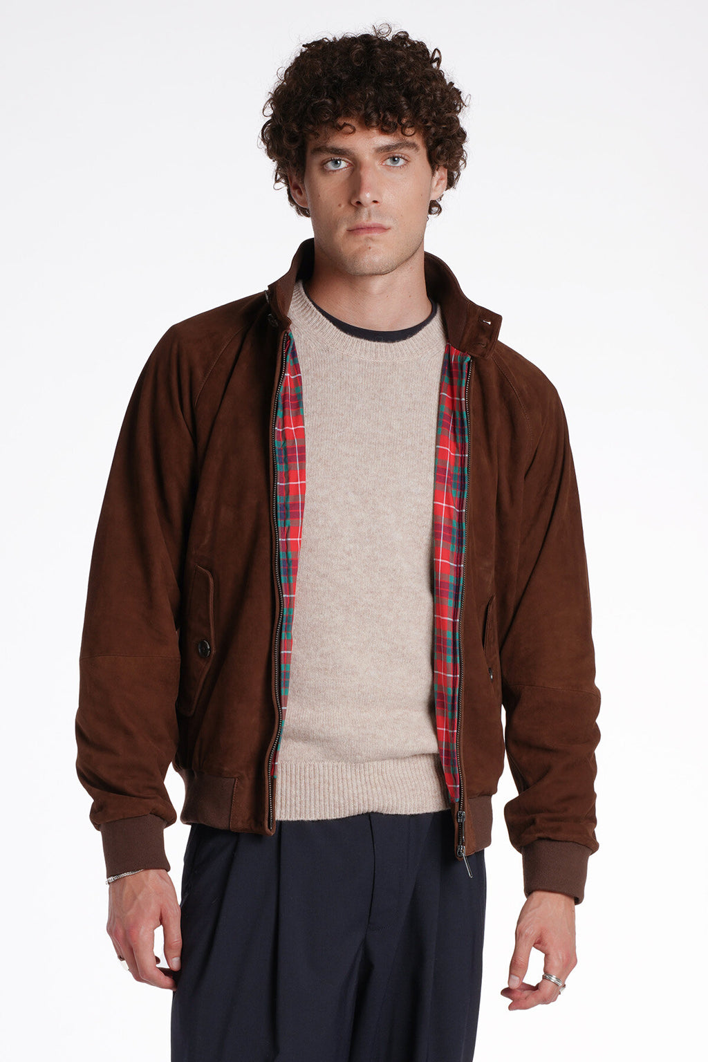 G9 Suede Chocolate | Baracuta
