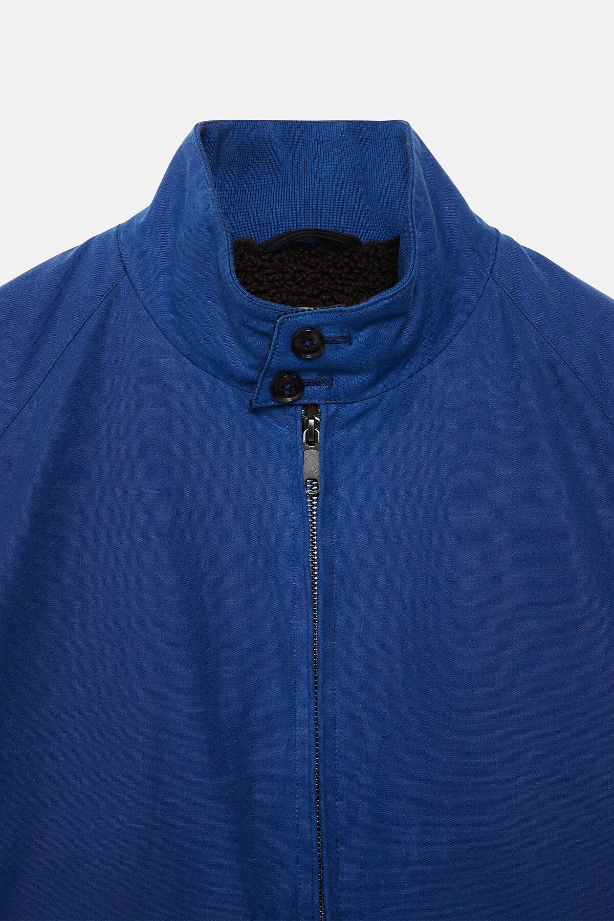 G9 Waxed Pocket Deep Cobalt | Baracuta