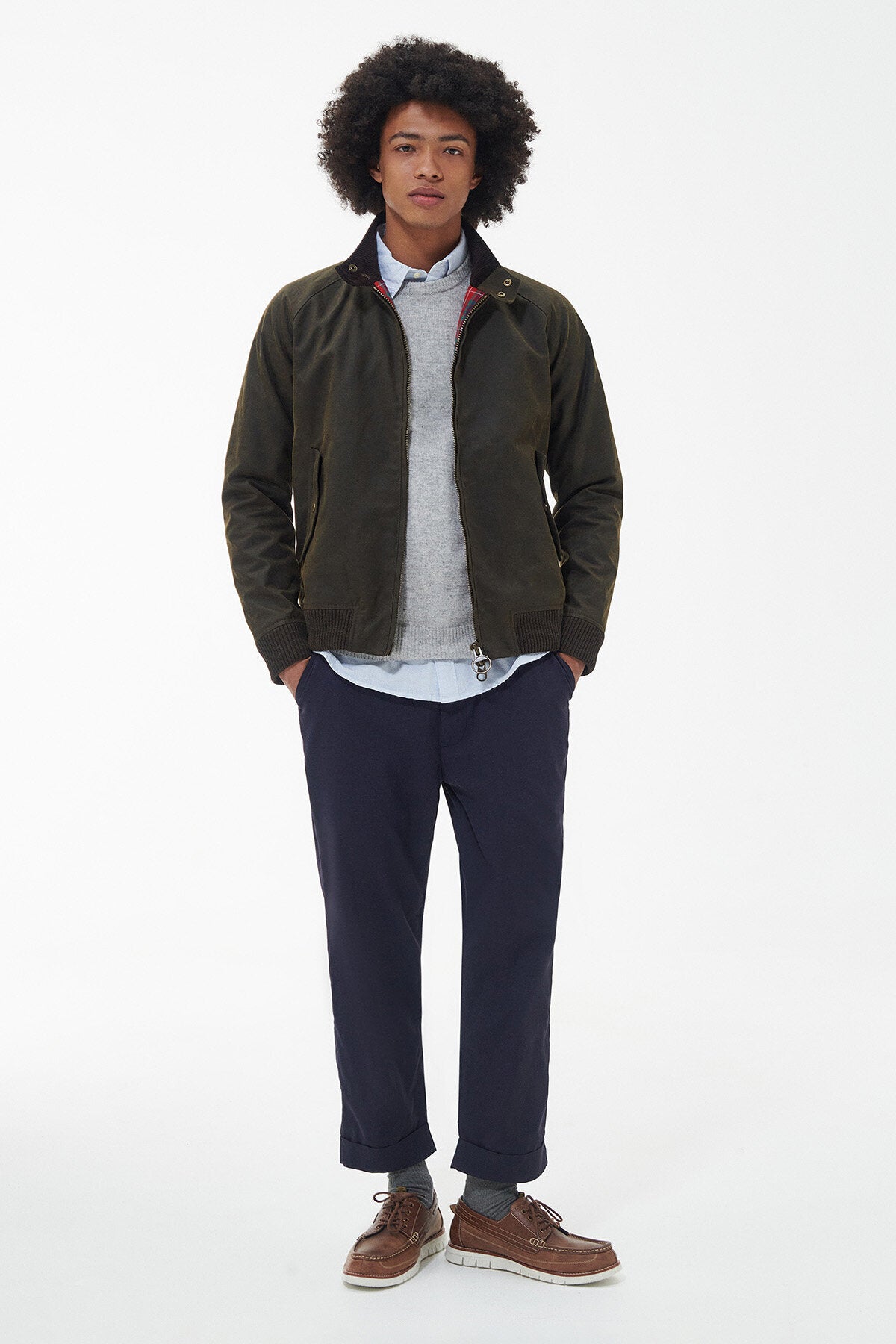 Barbour x Baracuta Porton Wax Olive | Baracuta