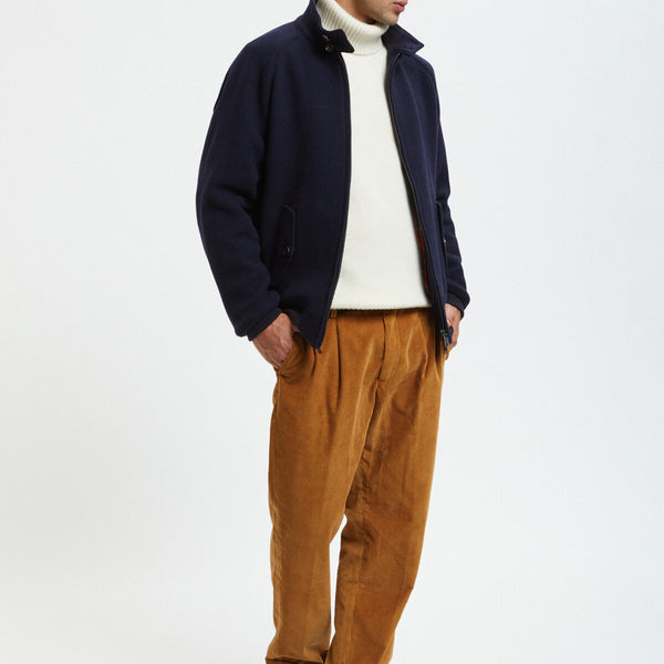 G9 Double Wool Navy | Baracuta