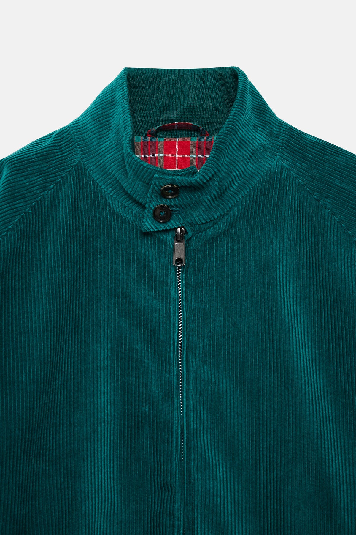 Unpadded G9 Corduroy Emerald Green | Baracuta