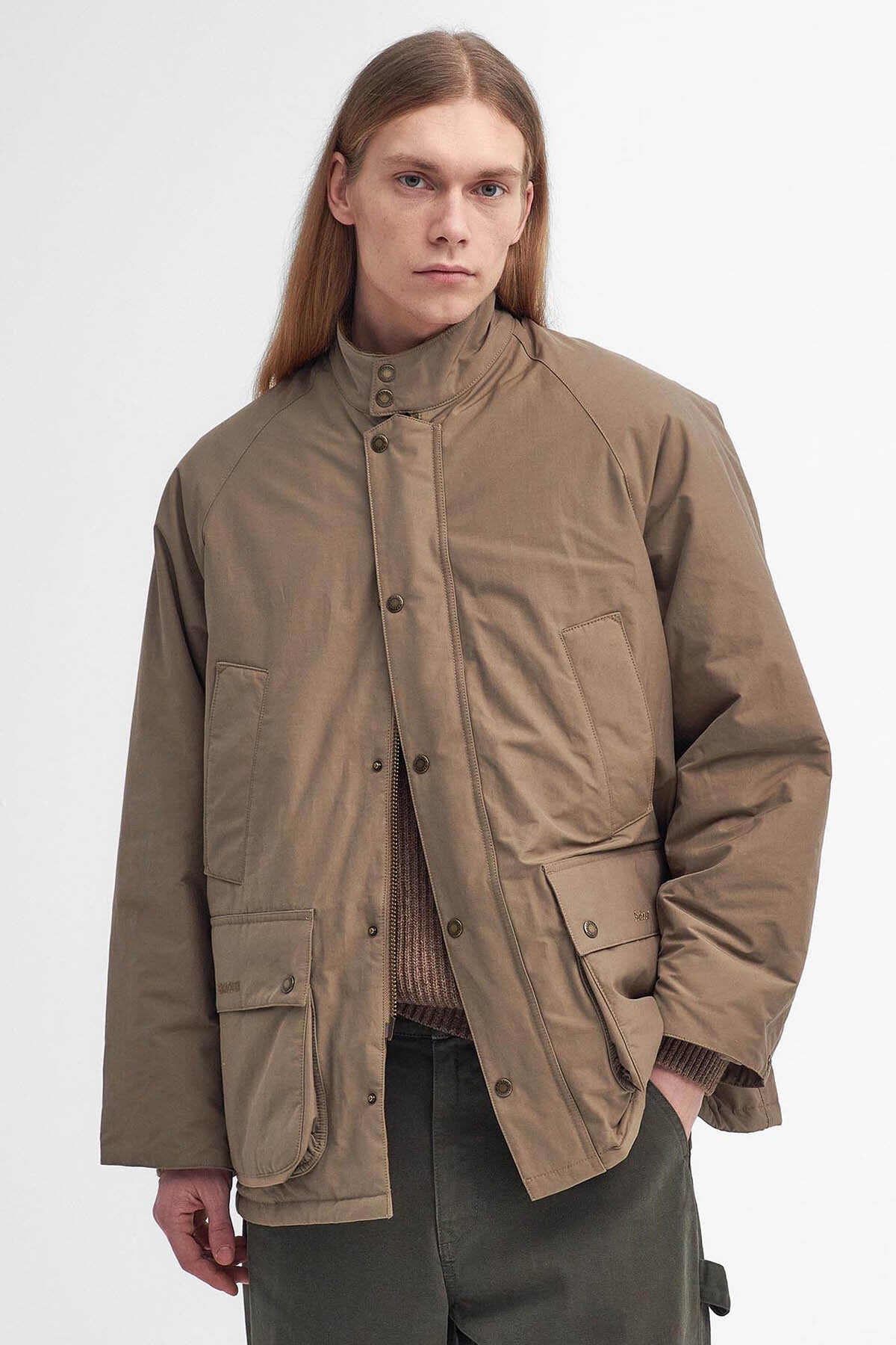 Barbour x Baracuta Oversized Casual Bedale Tan | Baracuta