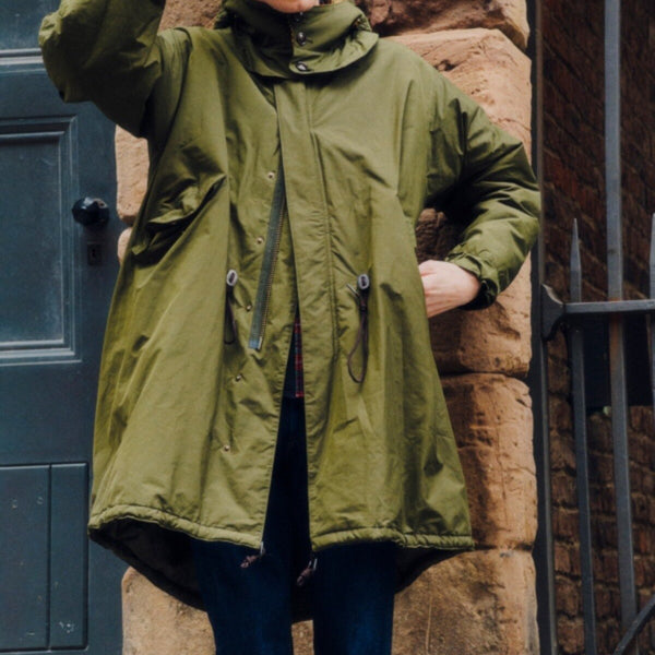 【関税・送料込み】Baracuta X Barbour Datura Hood Parka Barbour x Baracuta Mods Casual Parka Beech | Baracuta