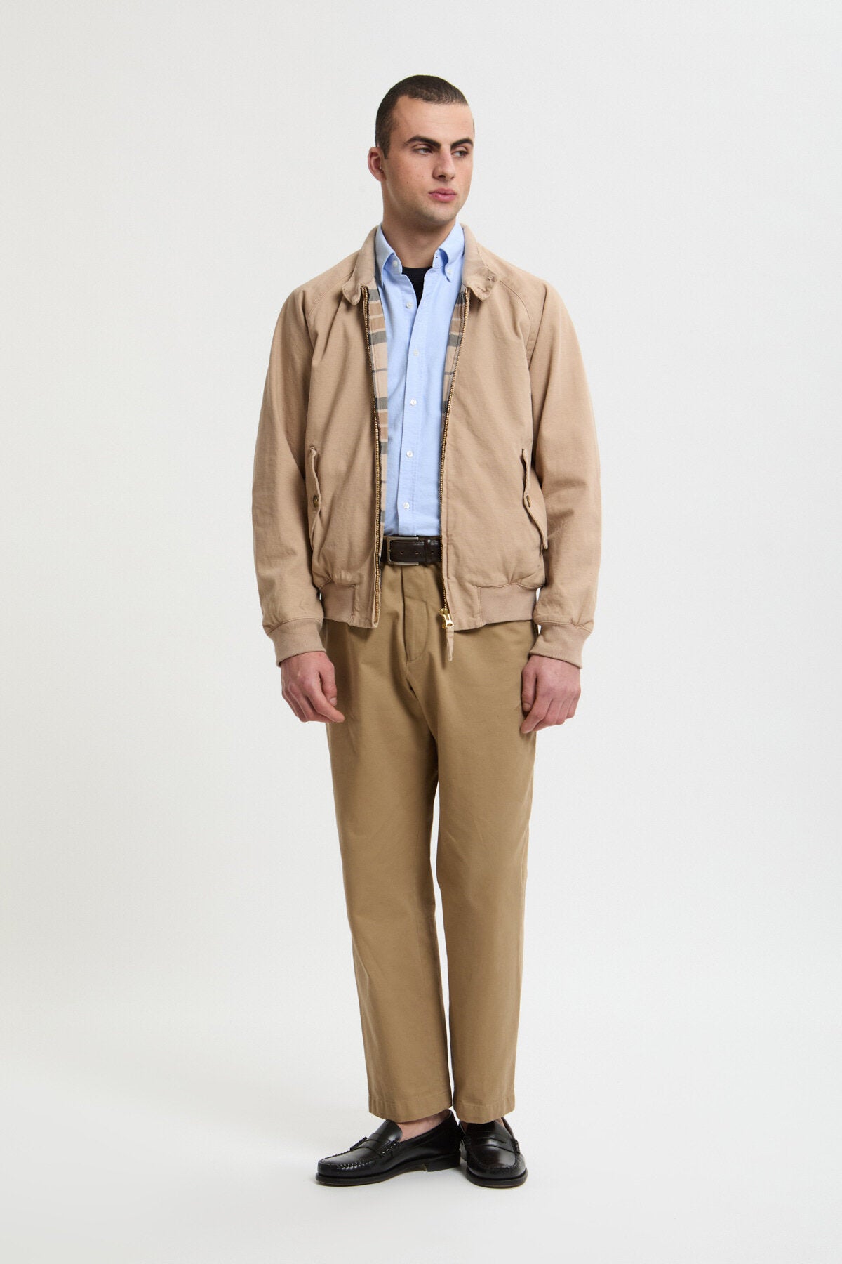 BARACUTA G9 ベージュ G9 Canvas Garment Dyed | Baracuta