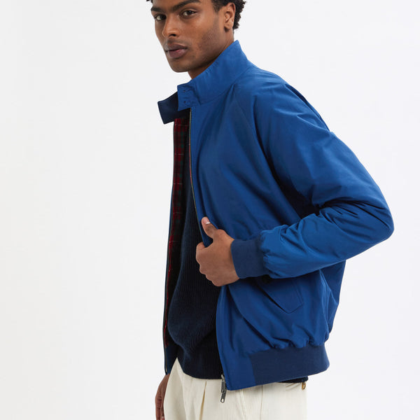 G9 Harrington Jacket Limoges Blue | Baracuta
