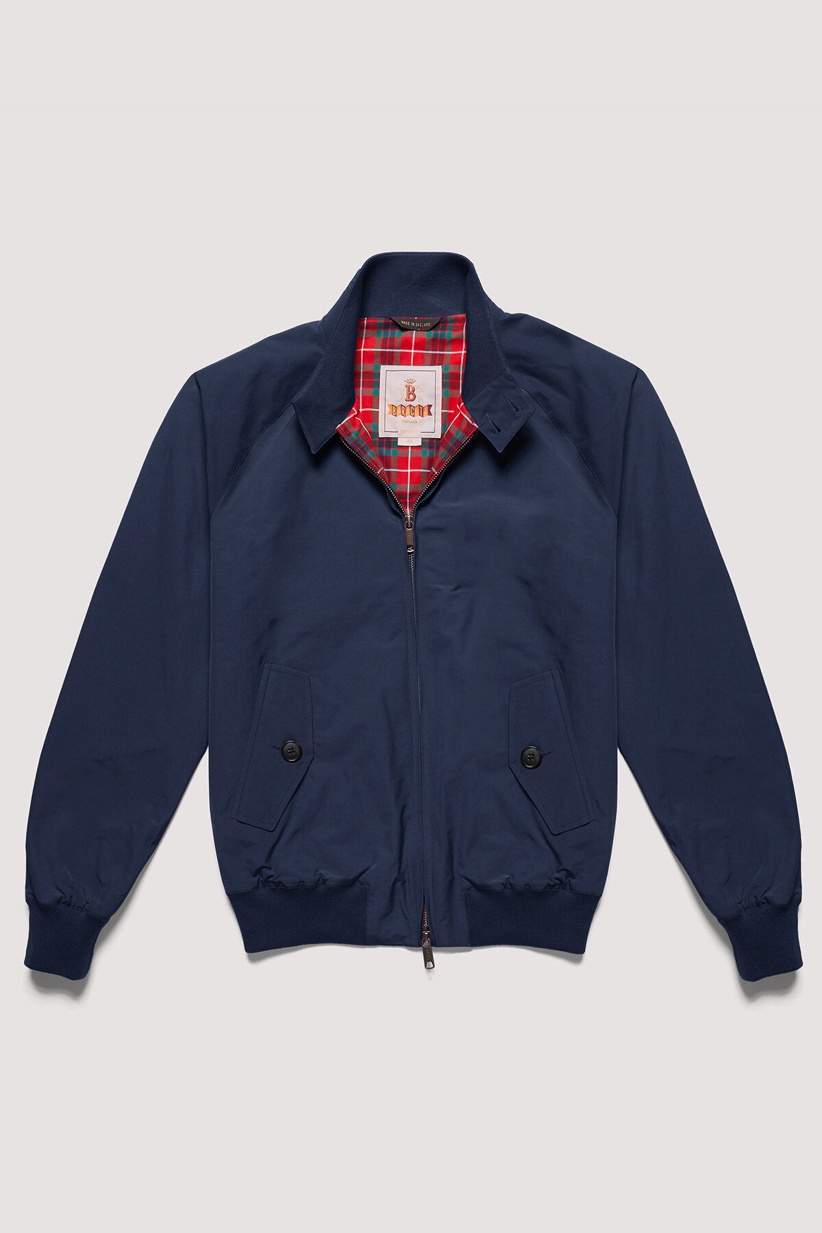 G9 Harrington Jacket Navy Baracuta