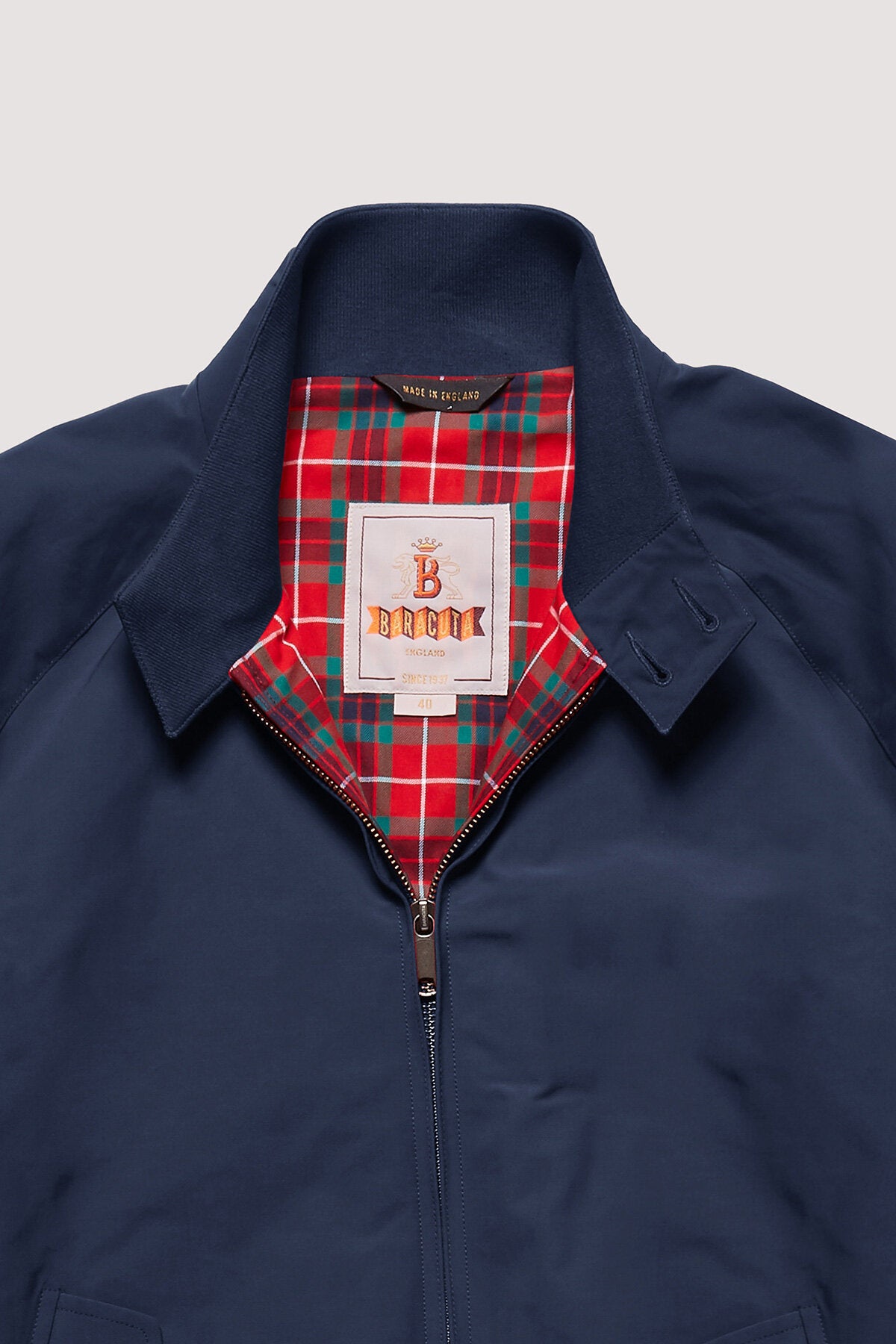 ジャケット・アウター BARACUTA G9 NAVY 40 G9 Harrington Jacket Navy | Baracuta