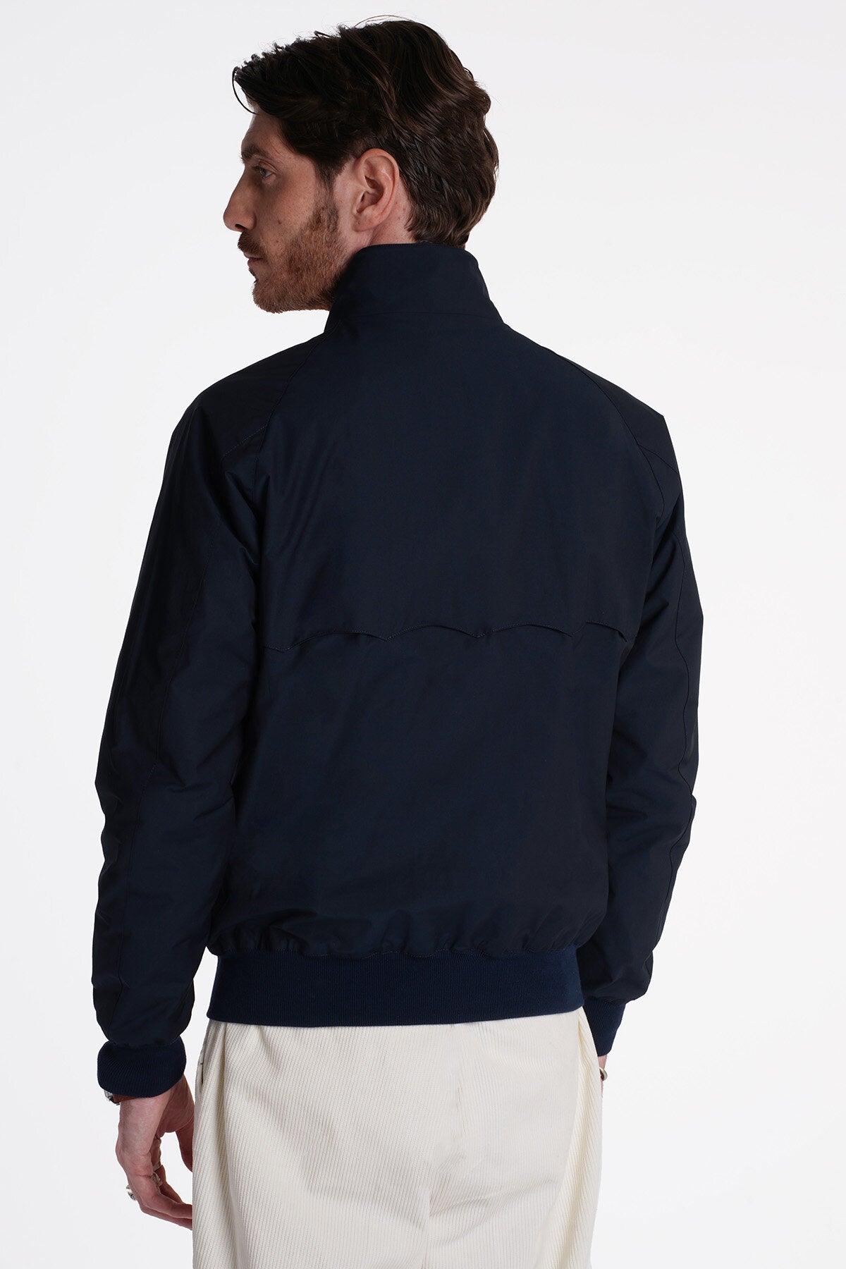 G9 Harrington Jacket Navy | Baracuta