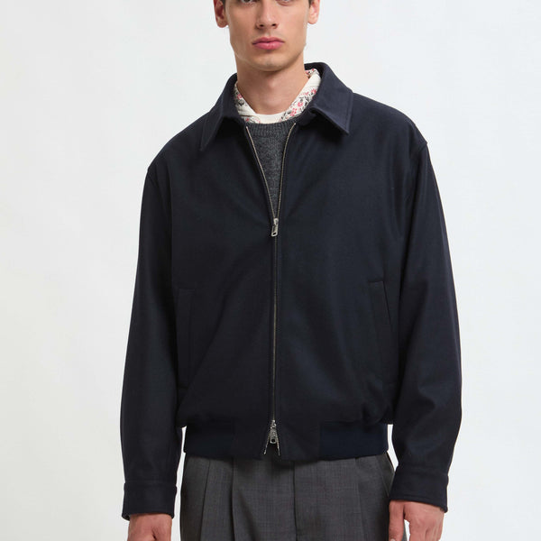 G18 MELTON Deep Blue | Baracuta