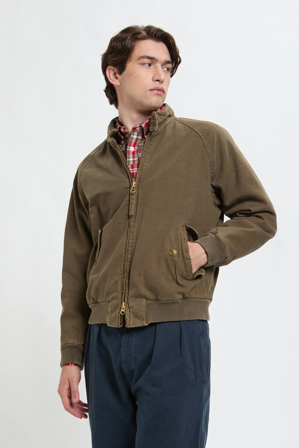 GARMENT-DYED CANVAS G9 PADDED JACKET