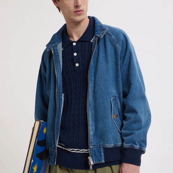 G9 Denim Light Wash | Baracuta G9 Denim Light Wash | Baracuta