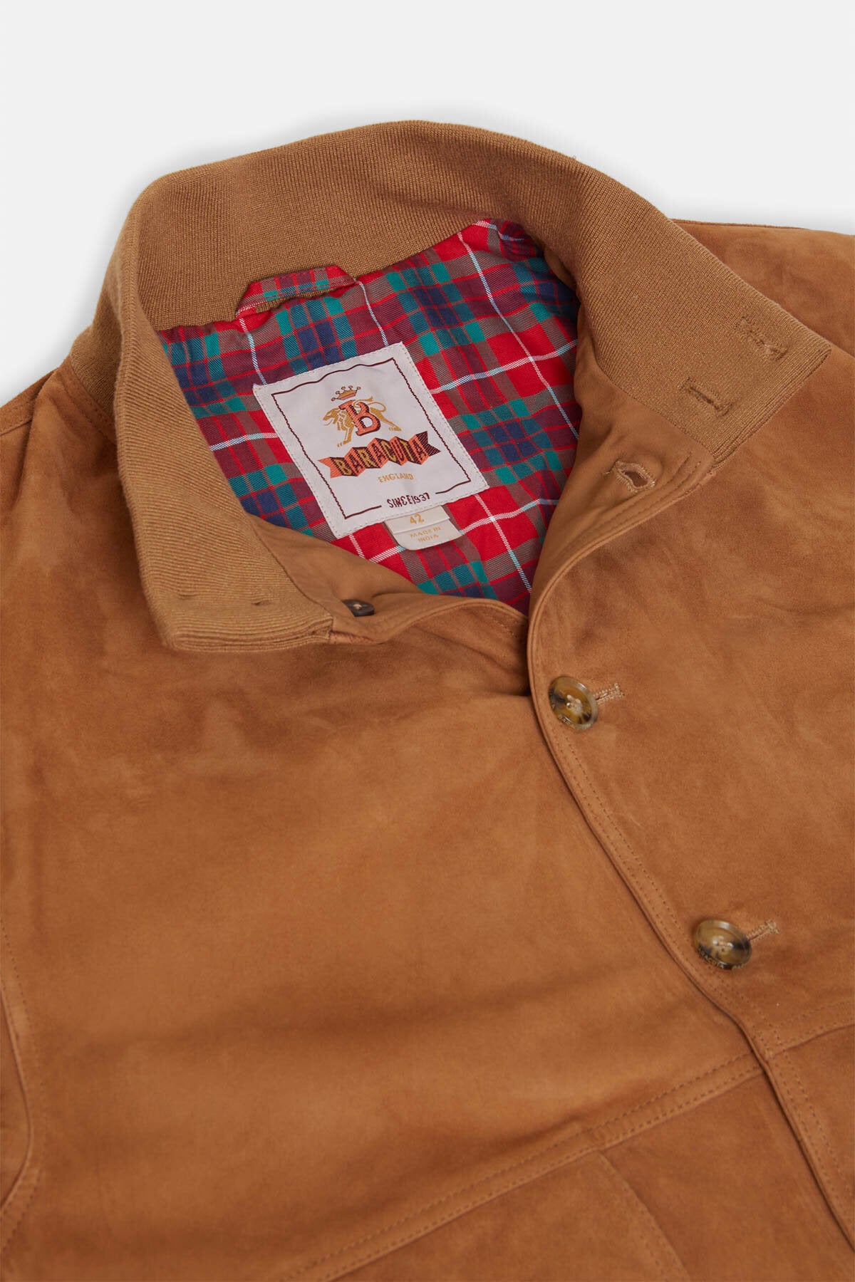 tobacco suede jacket High Low 1.4mm This streamlined leather jacket has been thoughtfully handcrafted to let the quality of the materials speak for themselves Buy Reiss Tobacco Pike Suede