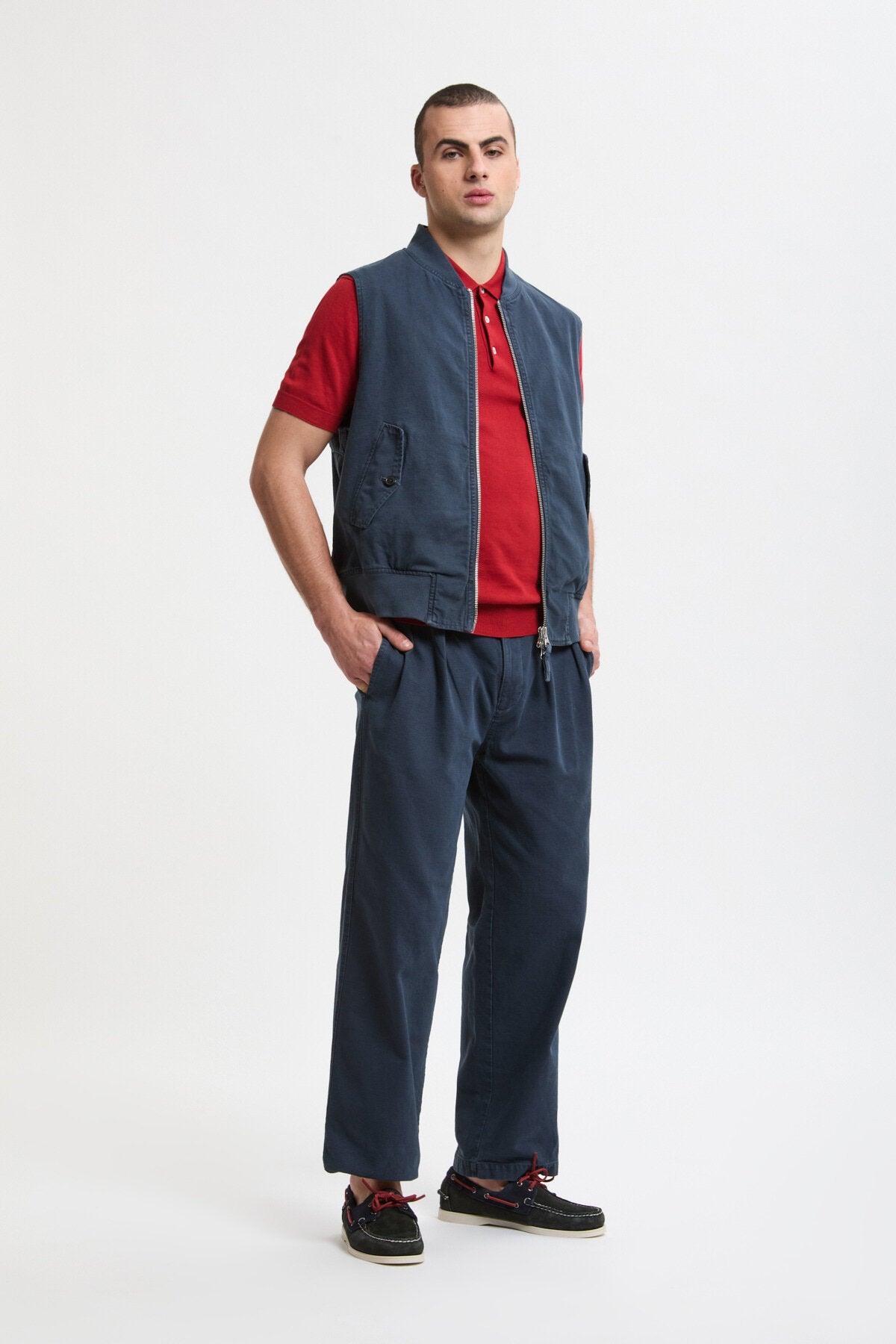 新品定価10万】BARACUTA ジャケット ライトグレー 34