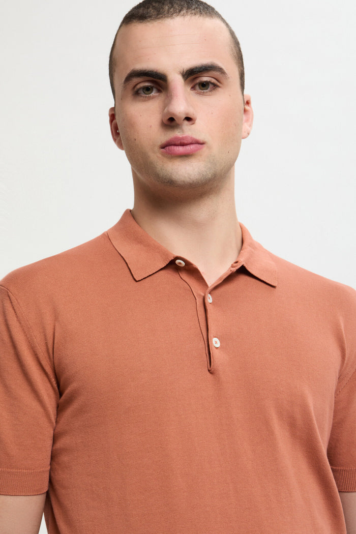 baracuta Short Sleeved Polo Onion