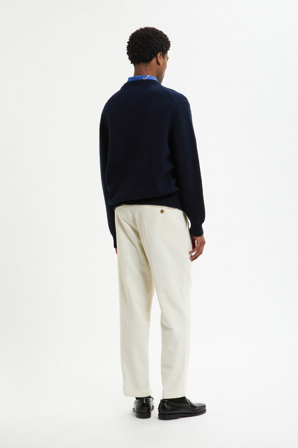 PANTALON EN VELOURS CÔTELÉ