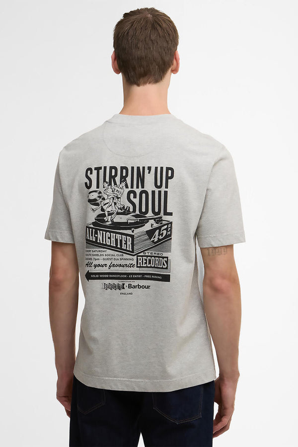 T-shirt oversize All Nighter Barbour x Baracuta