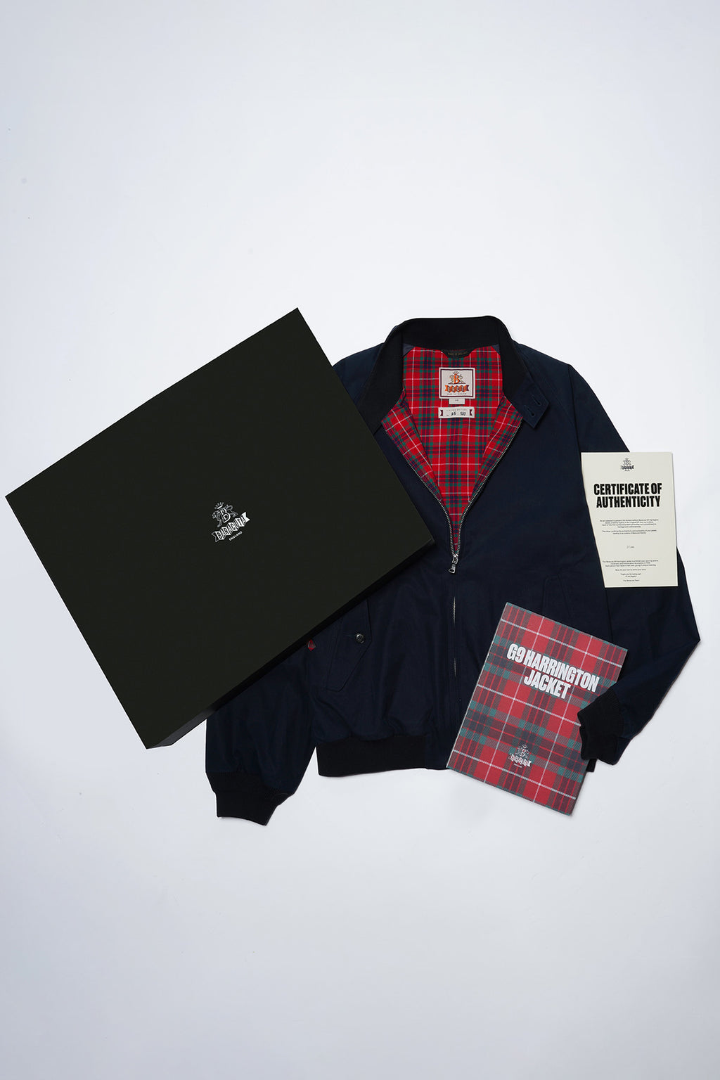 G9 Harrington Jacket LTD – 2nd Edition Navy | Baracuta