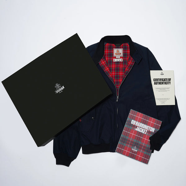 G9 Harrington Jacket LTD – 2nd Edition Navy | Baracuta