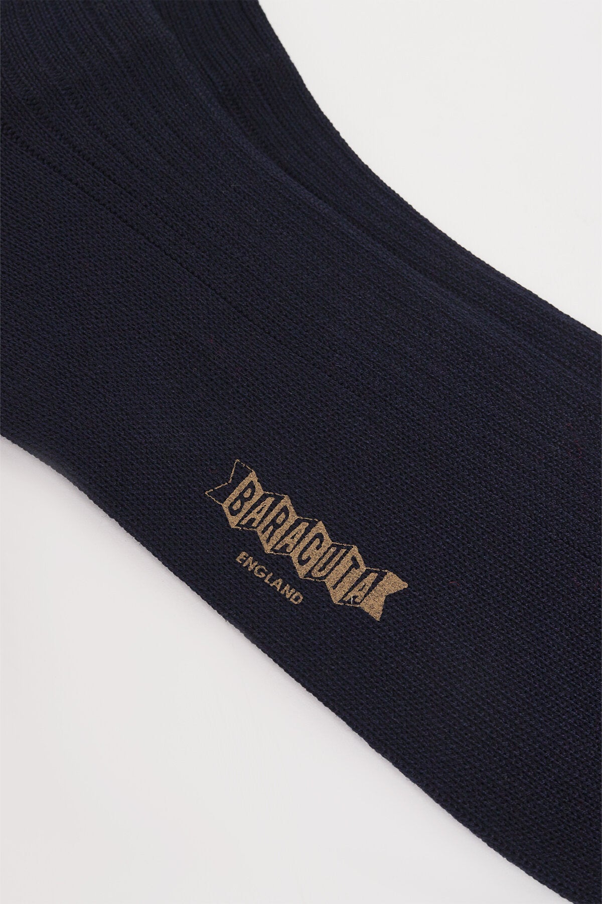 BARACUTA｜ (LOGO TEESHIRT (BRTEE0015309)) Cotton T-Shirt Navy | Baracuta