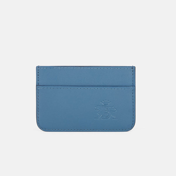 Coach card on sale holder blue