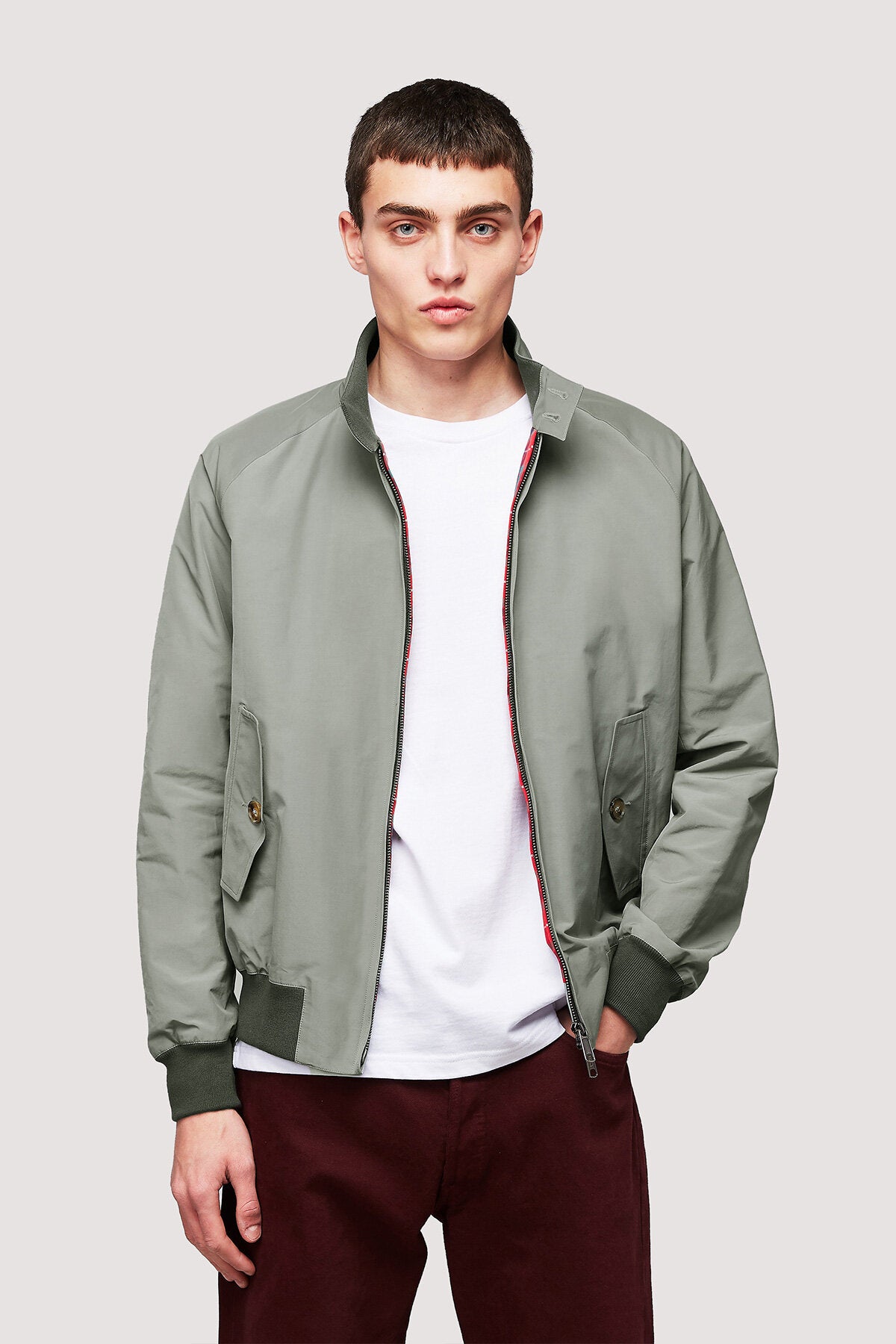 G9 Harrington Jacket GREEN | Baracuta