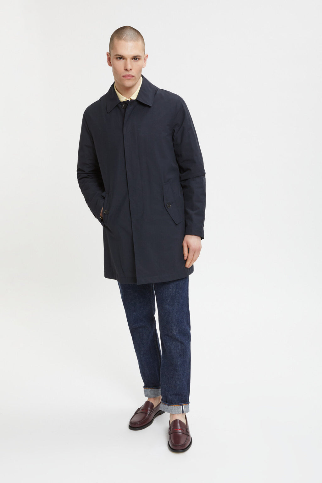 G10 Detachable Slim Dark Navy | Baracuta