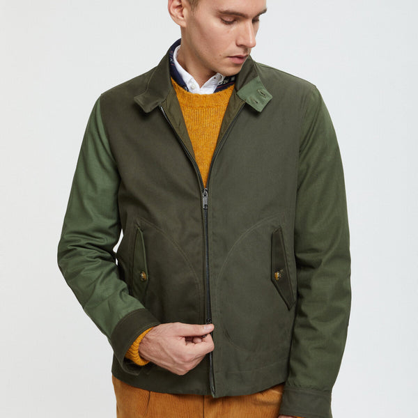 Baracuta g9 olive top