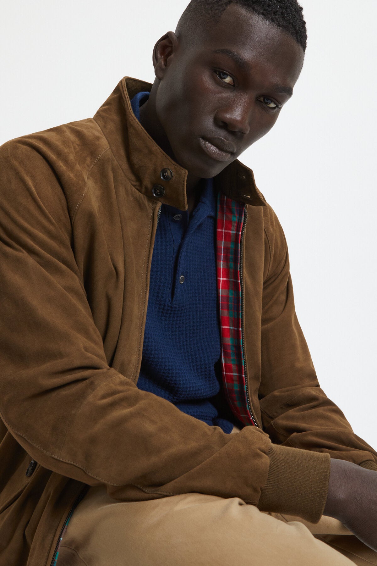 G9 Suede Dark Olive | Baracuta