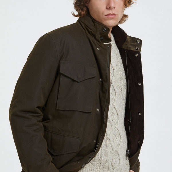 Waxed m65 field jacket sale