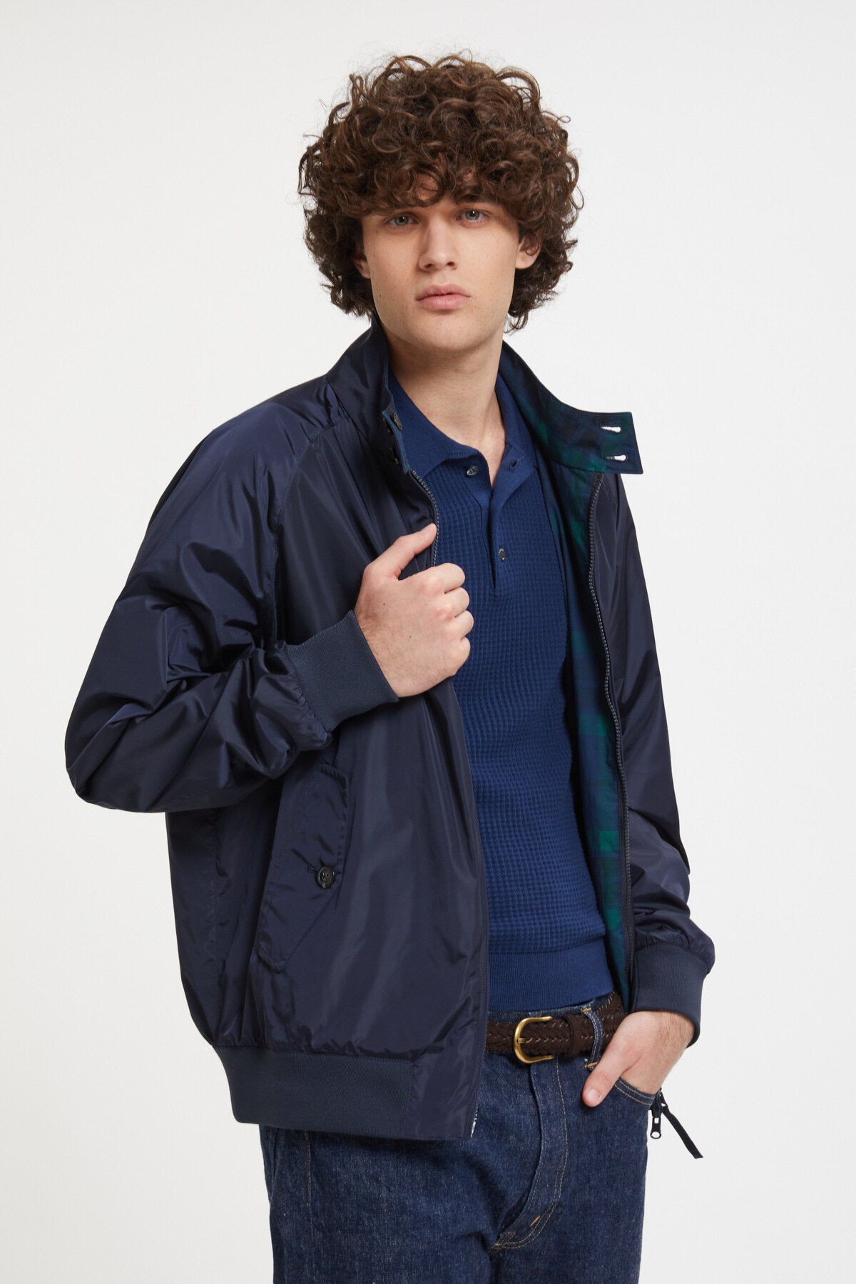 サンシー 18A34 18AW N.M BRUSHED JACKET BRCPS1026UT2751_309_BRC_2_1200