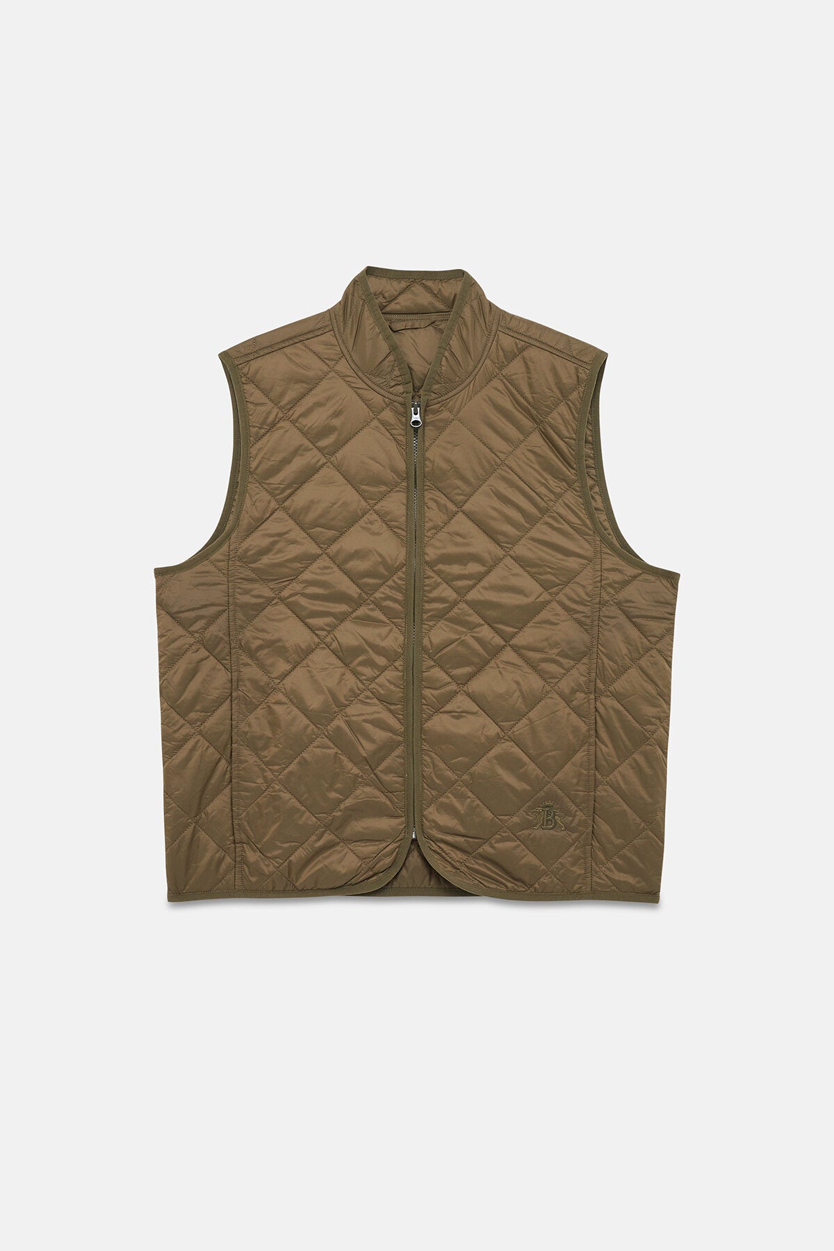 新品　BRIEFING　POCKETABLE WIND VEST オリーブ　XL Quilted Vest Olive Green | Baracuta